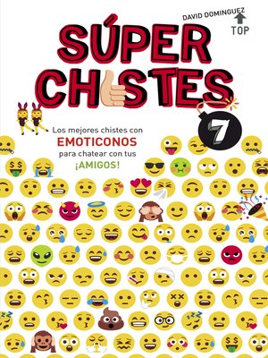 cover image of Los mejores chistes con EMOTICONOS para chatear con tus ¡AMIGOS!